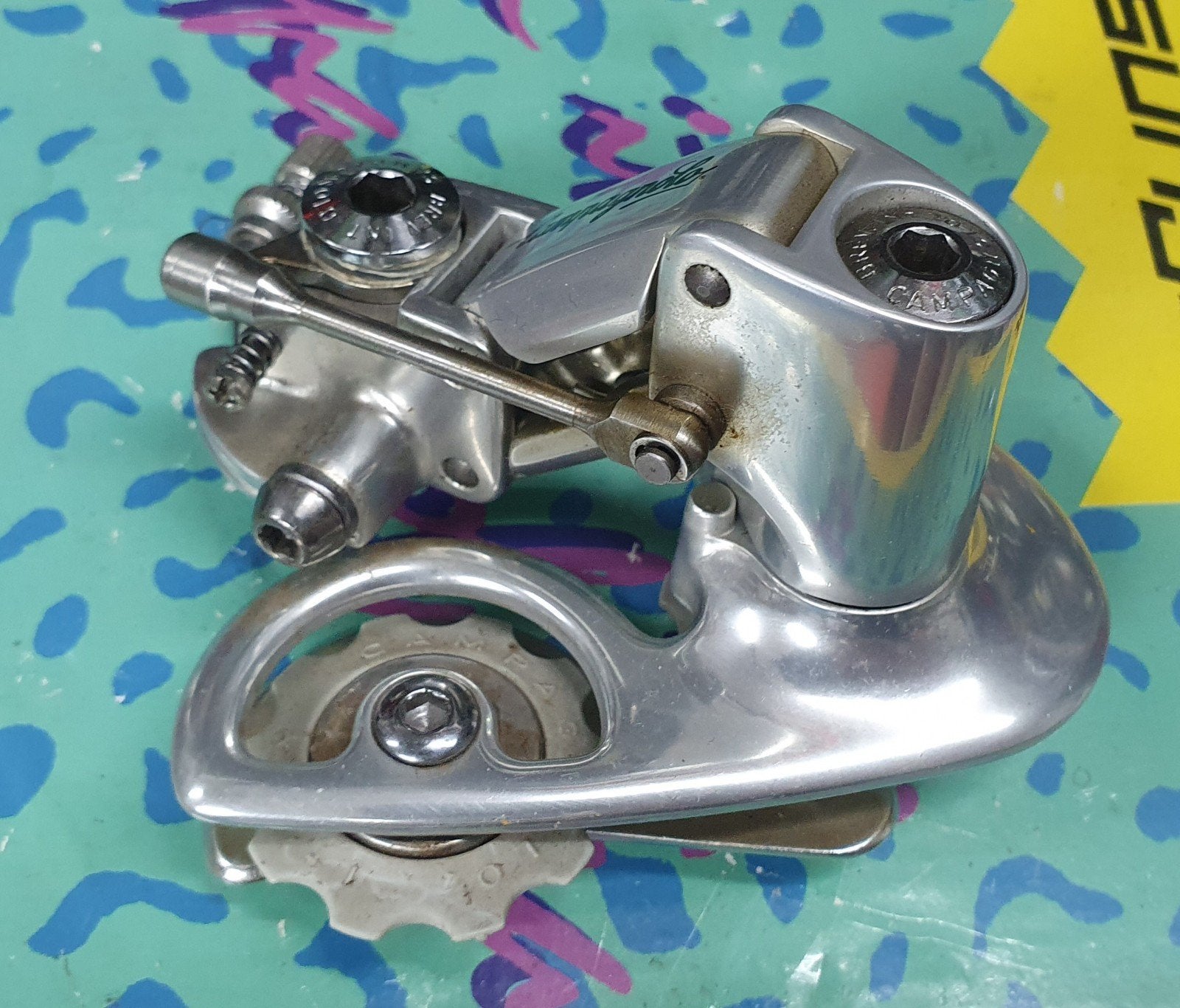 NOS Campagnolo Croce d'Aune derailleur C-Record 1987-1990, Fietsen en Brommers, Fietsonderdelen, Ophalen of Verzenden