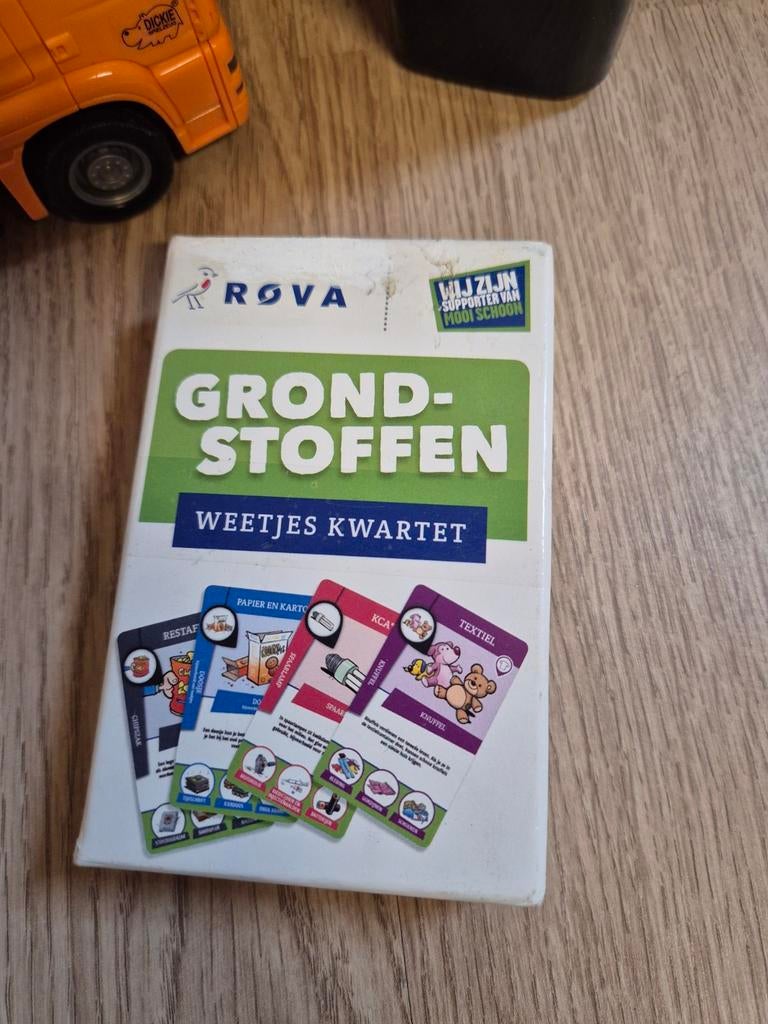 Speelgoed vuilniswagen, kwartet en rova kliko, Ophalen of Verzenden