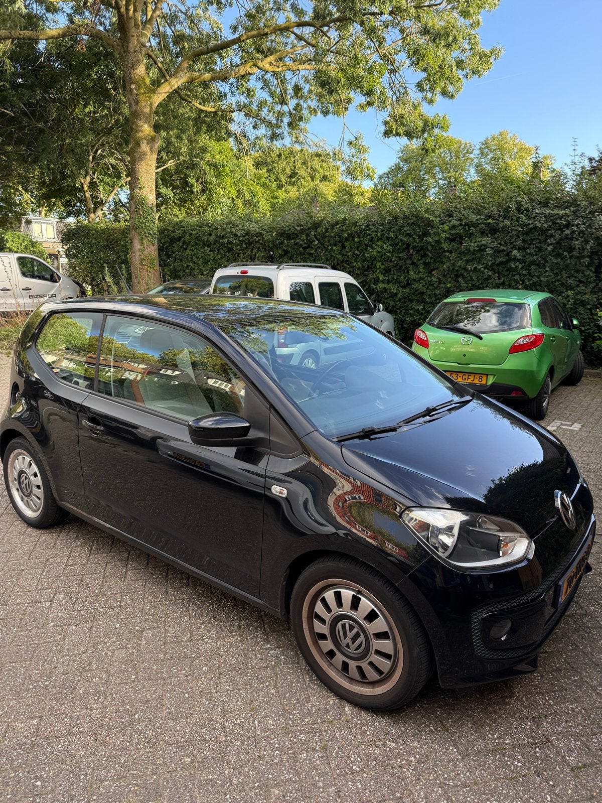 Volkswagen up! 1.0 44KW 2012 Zwart, Auto's, Voorwielaandrijving, Up!, 840 kg, 4 stoelen