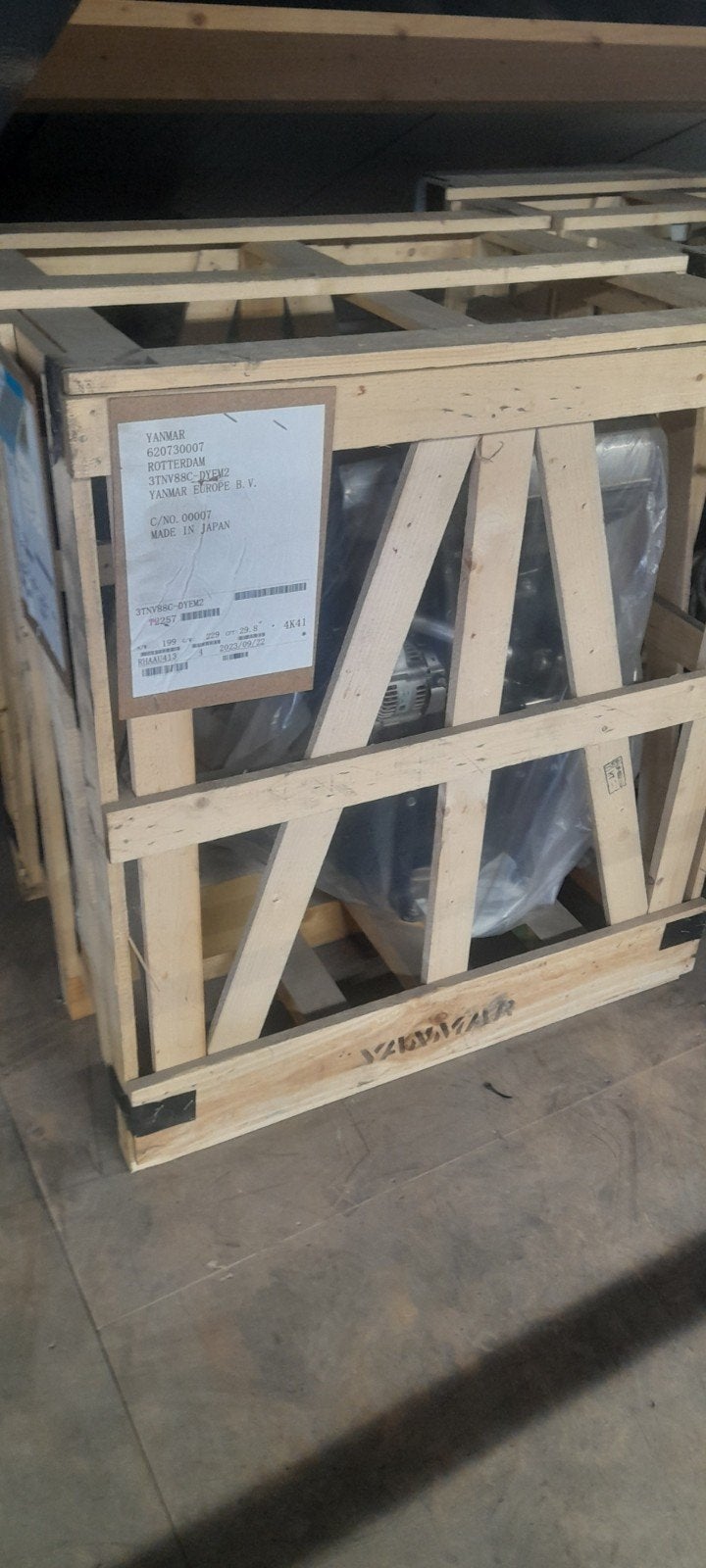 yanmar 3TNV88C -DEYM motor nieuw, Ophalen, Nieuw, 1800 rpm of meer
