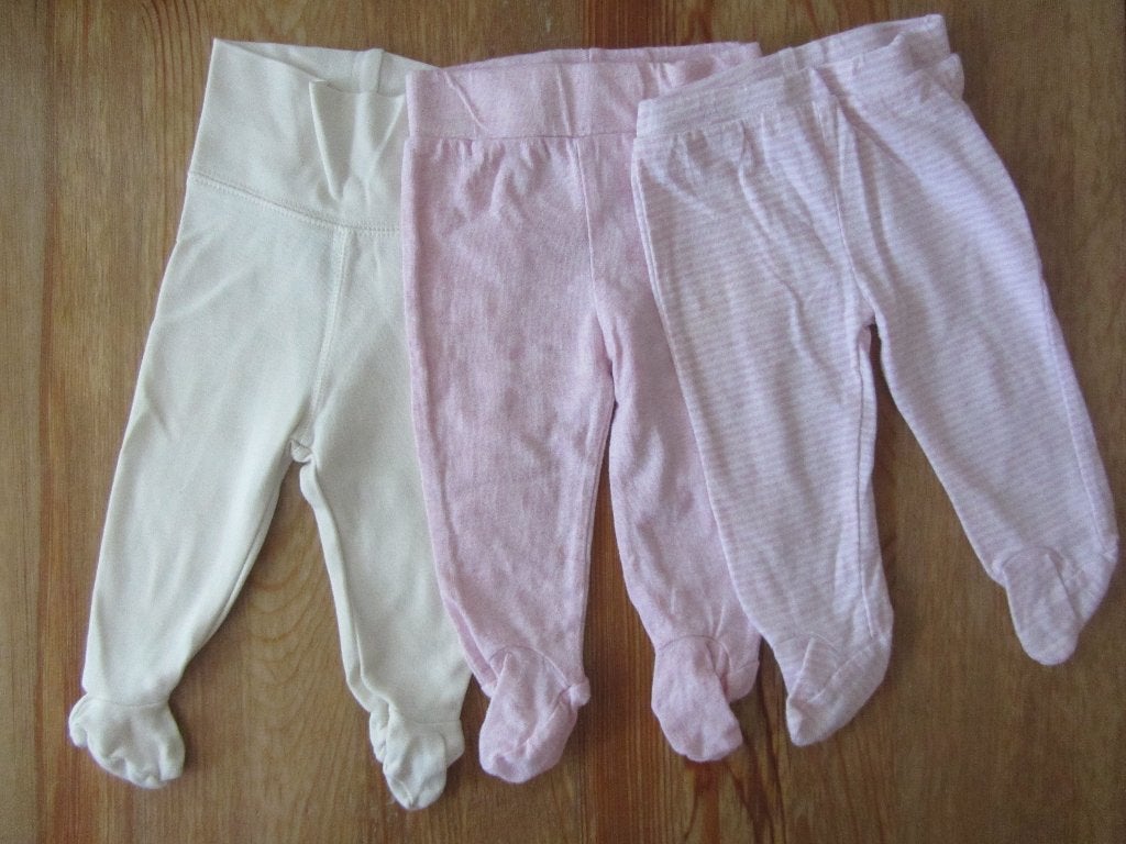 Broekjes met voetjes maat 56, Kinderen en Baby's, Babykleding | Maat 56, Ophalen of Verzenden, Gebruikt, Meisje, Broekje