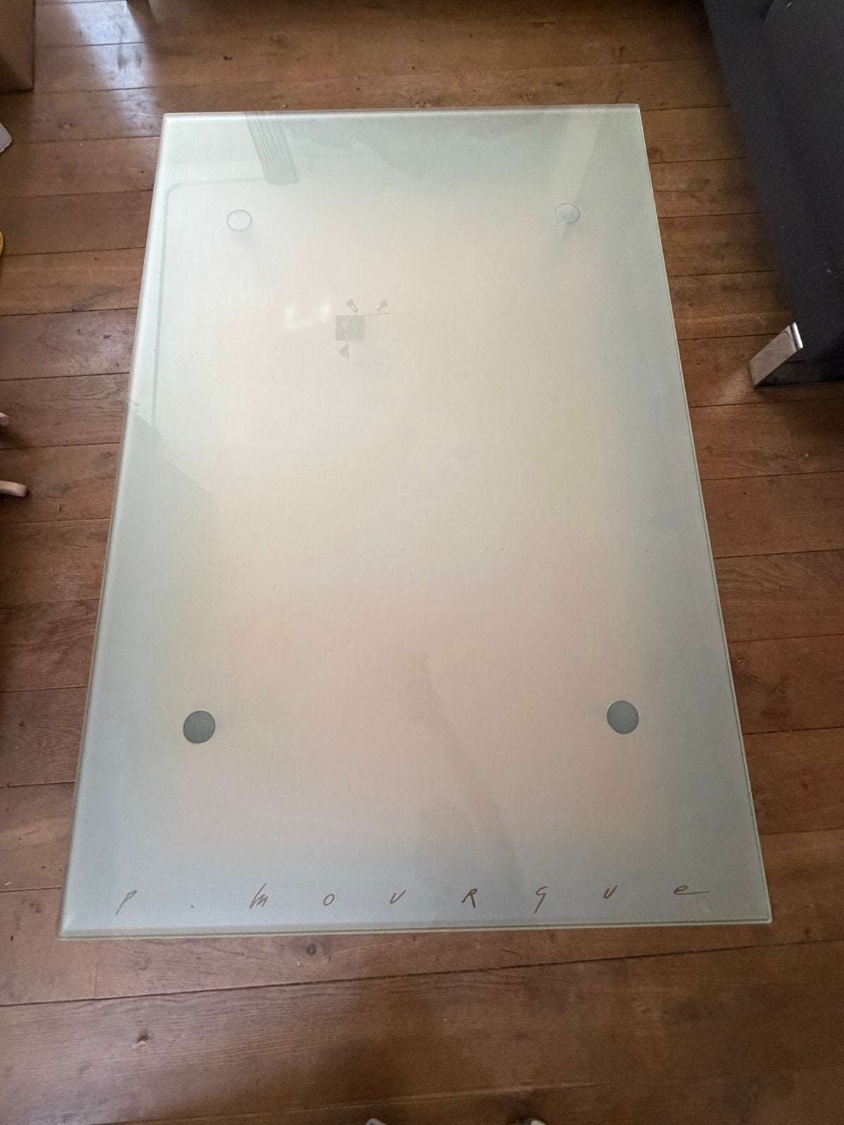 Salontafel Pascal Mourgue met wieltjes - 120x80x33,5 cm, Ophalen, Gebruikt, 100 tot 150 cm, 50 tot 100 cm