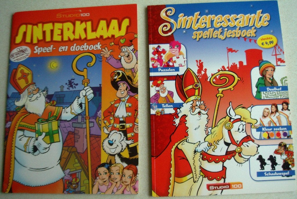 2 x Studio 100 spel en doe boek per stuk € 3,50, Diversen, Ophalen of Verzenden, Nieuw