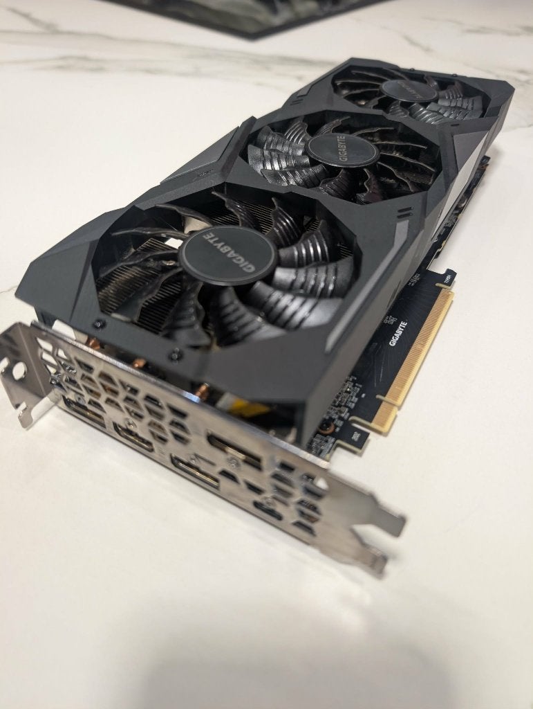 RTX 2080 SUPER - Gigabyte Gaming OC 8gb, Computers en Software, Videokaarten, PCI-Express 3, GDDR6, Ophalen of Verzenden, Zo goed als nieuw