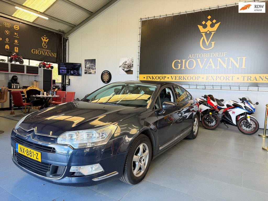 Citroen C5 2.0 16V Comfort inruil mogelijk, Auto's, Citroën, Gebruikt, 4 cilinders, Blauw, 11 km/l