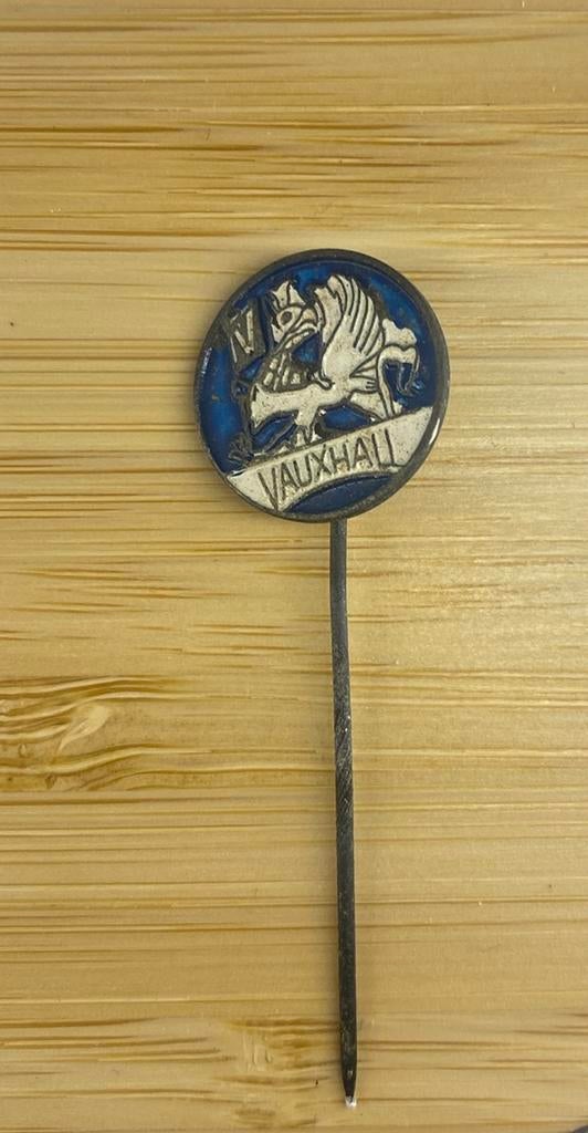Vauxhall pin, Ophalen of Verzenden, Gebruikt, Transport, Speldje of Pin
