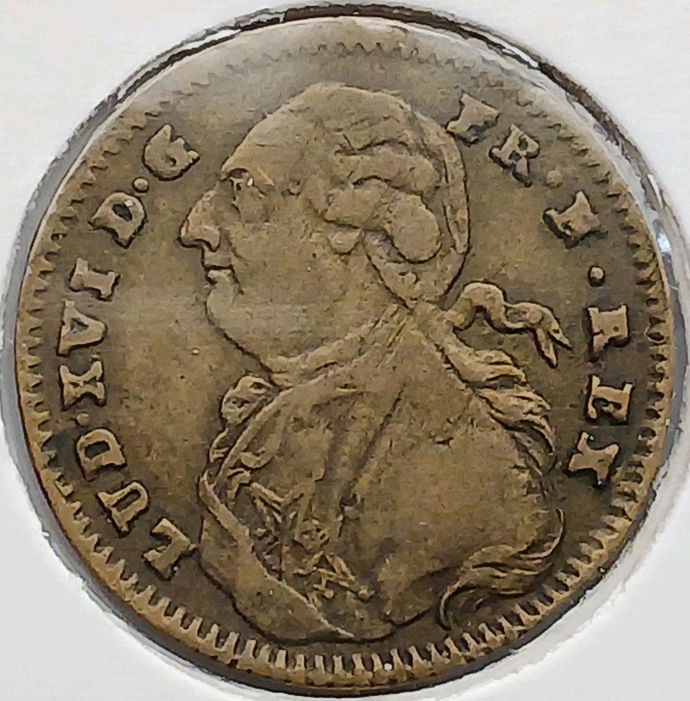 Lodewijk XVI 1790 Optimo Principi Antieke Munt Nürnberg Coin, Ophalen of Verzenden