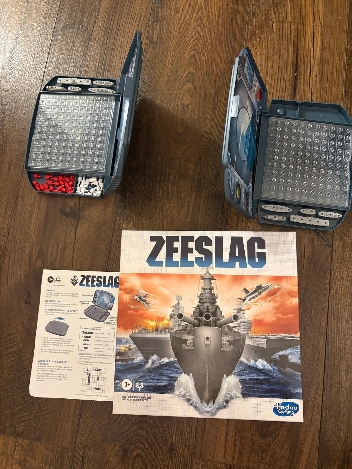 Zeeslag bordspel - Hasbro Gaming, Een of twee spelers, Ophalen of Verzenden, Gebruikt