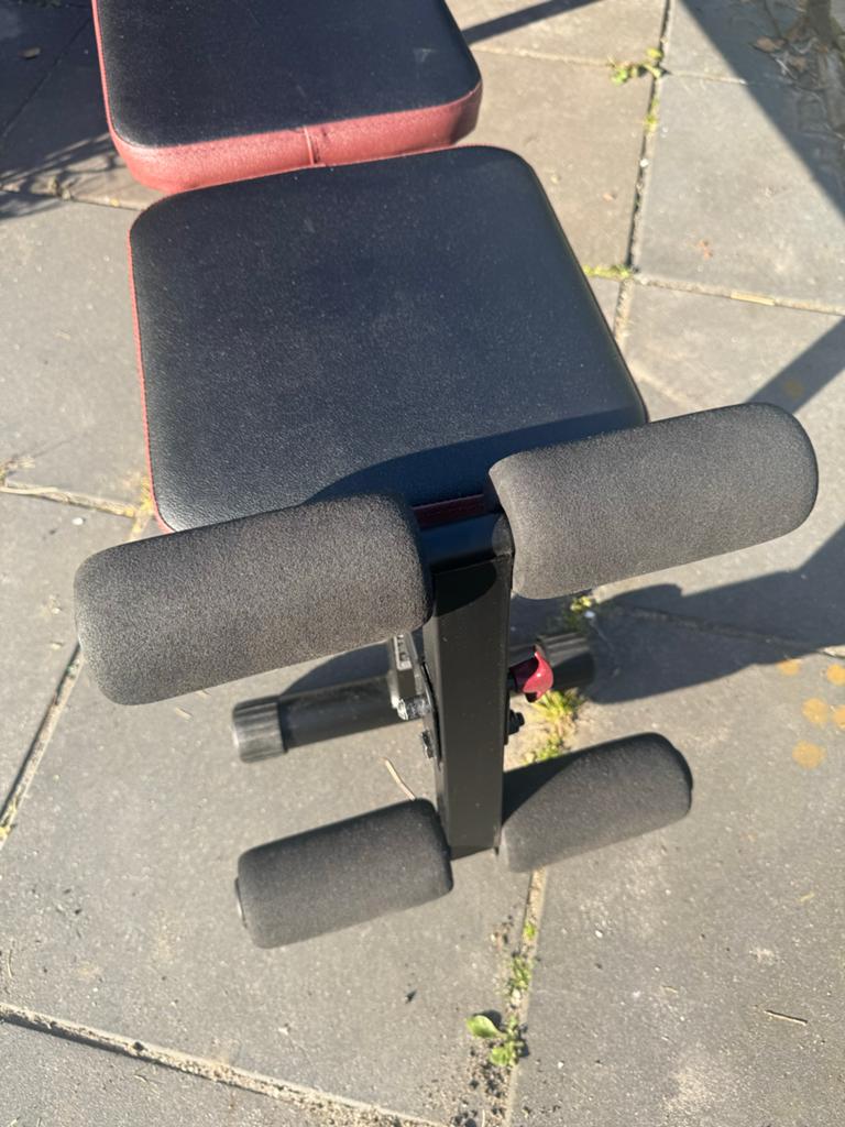Decathlon Bench 500 Fold - Opvouwbare Fitnessbank, Ophalen, Gebruikt, Krachtstation, Armen