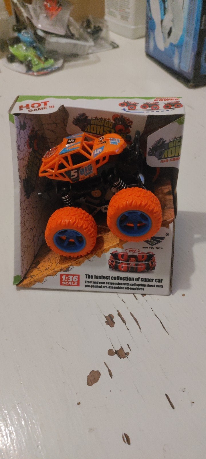 Bigfoot Monster Truck 4x4 Cross Country RC Auto, Kinderen en Baby's, Speelgoed | Speelgoedvoertuigen, Ophalen of Verzenden, Nieuw