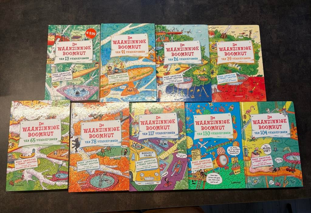De Waanzinnige Boomhut boeken, 12 stuks, Ophalen of Verzenden, Zo goed als nieuw, Fictie algemeen