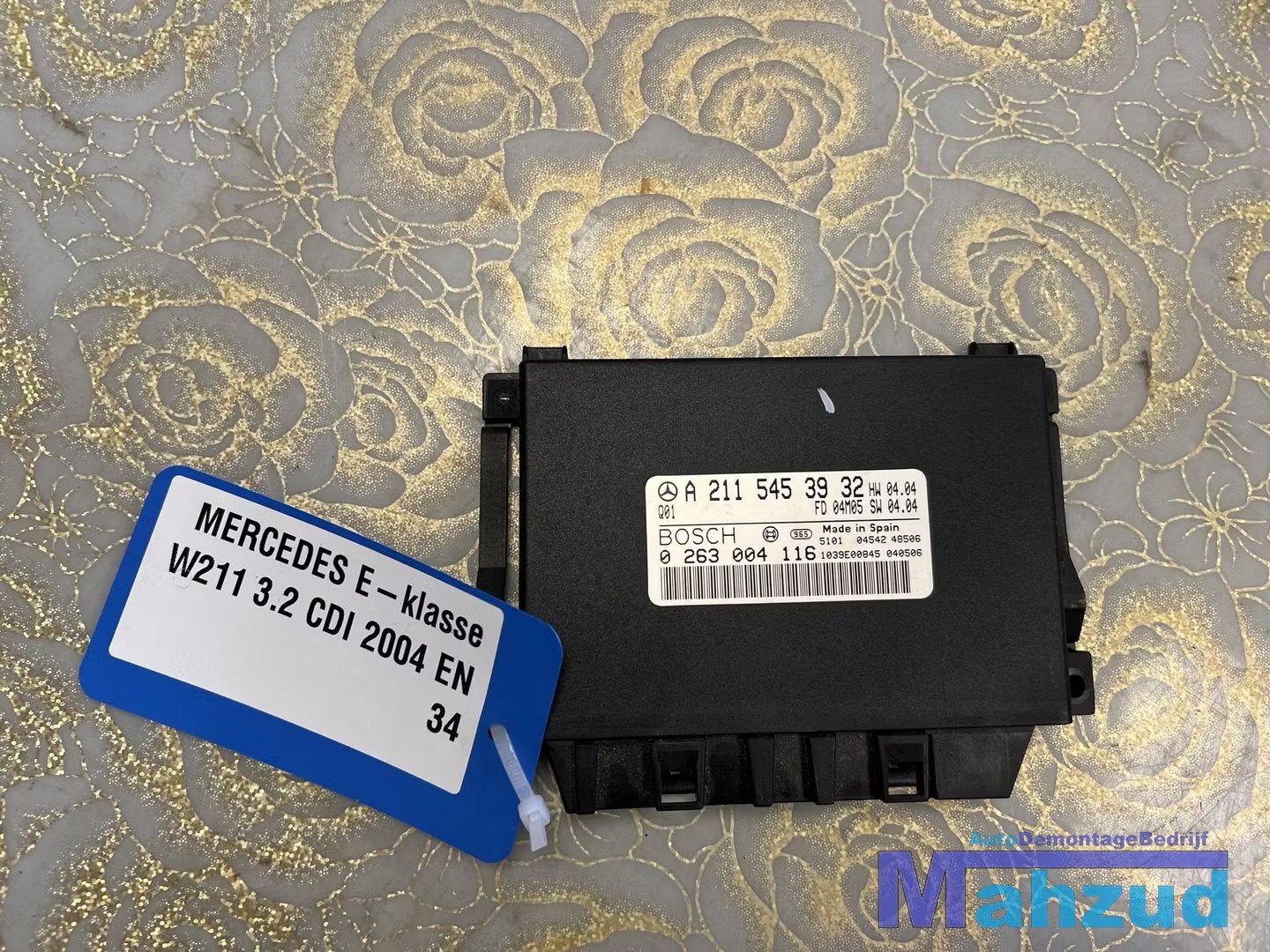 MERCEDES E-KLASSE W211 Parkeermodule pdc module 20002-2009, Gebruikt, Mercedes-Benz AG, Mercedes-Benz, Ophalen of Verzenden