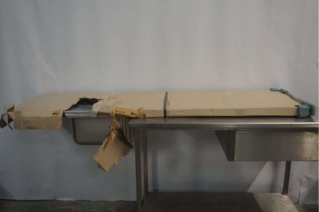Nieuw! RVS spoelbak tapblad spoelwerkblad | 180x50x40, Gebruikt, RVS Meubilair, Niet ingevuld, Niet ingevuld