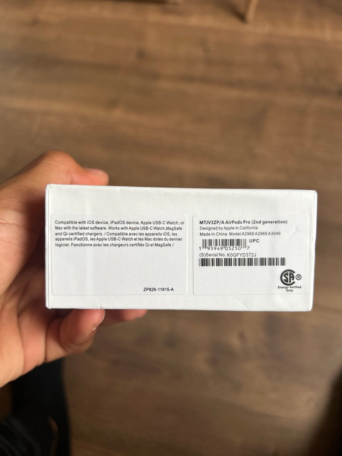 Foto 4 van Apple AirPods Pro 2 (2e generatie) met MagSafe Oplaadcase