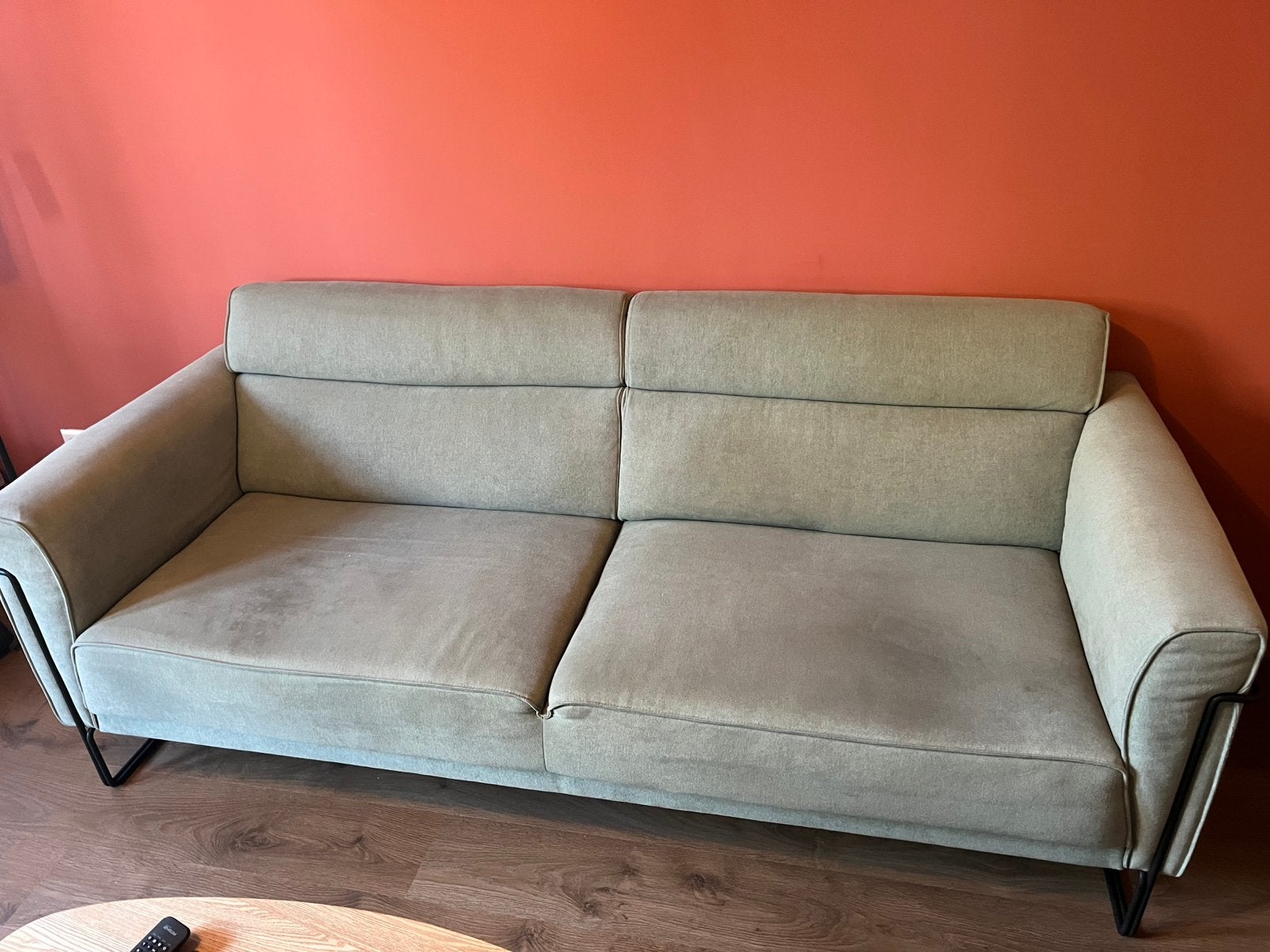 Goede, gratis bank Xooon, Ophalen, Gebruikt, 75 tot 100 cm, 150 tot 200 cm