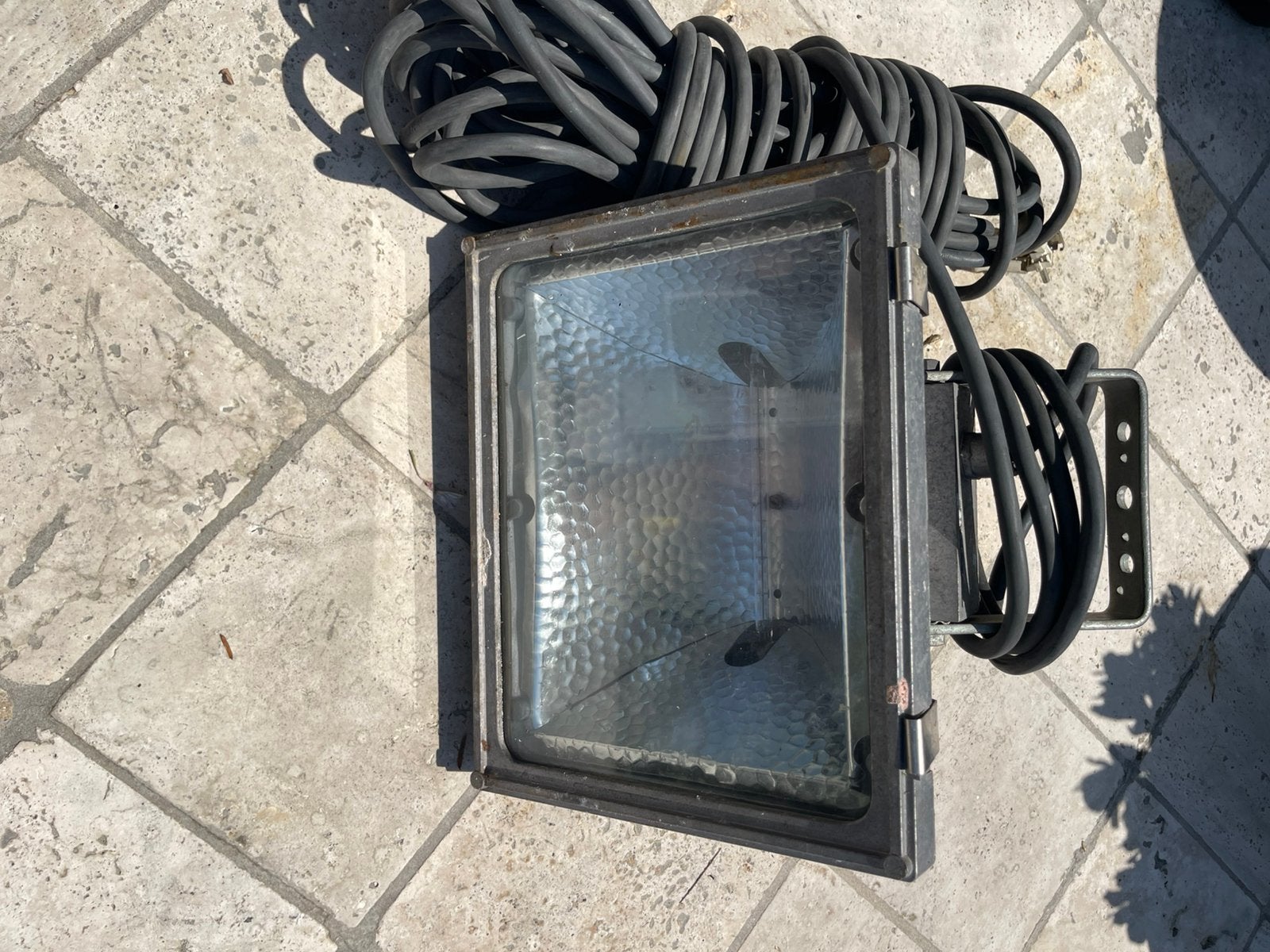 1000 Watt halogeen bouwlamp, Doe-het-zelf en Verbouw, Bouwverlichting, Ophalen of Verzenden, Zo goed als nieuw, 500 watt of meer