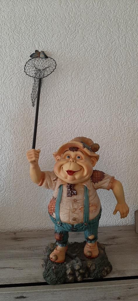 laven efteling Lok de Amerikaanse vlindervanger, Ophalen of Verzenden, Zo goed als nieuw, Beeldje of Poppetje