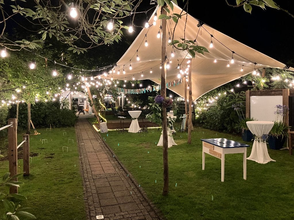 NIEUW Professionele outdoor lichtslinger lichtsnoer LED, Kunststof, Minder dan 50 watt, Nieuw, Ophalen of Verzenden
