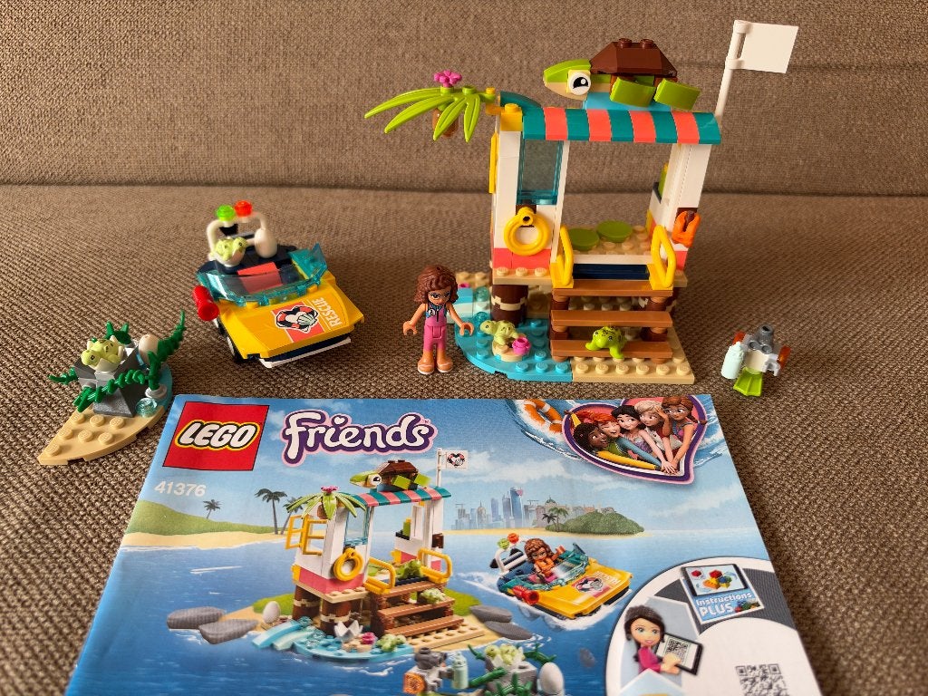Lego Friends 41376 - Turtle Rescue Mission, Gebruikt, Lego, Friends, Ophalen of Verzenden