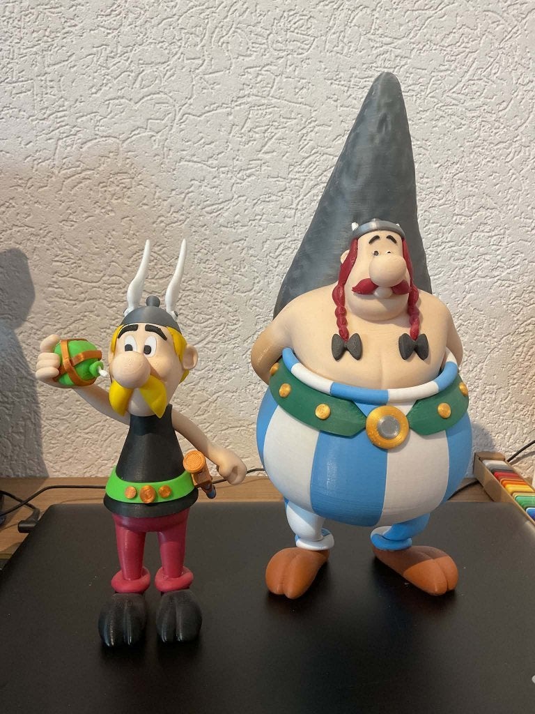 Asterix en Obelix set (23 en 33 cm), Ophalen of Verzenden, Nieuw, Overige typen
