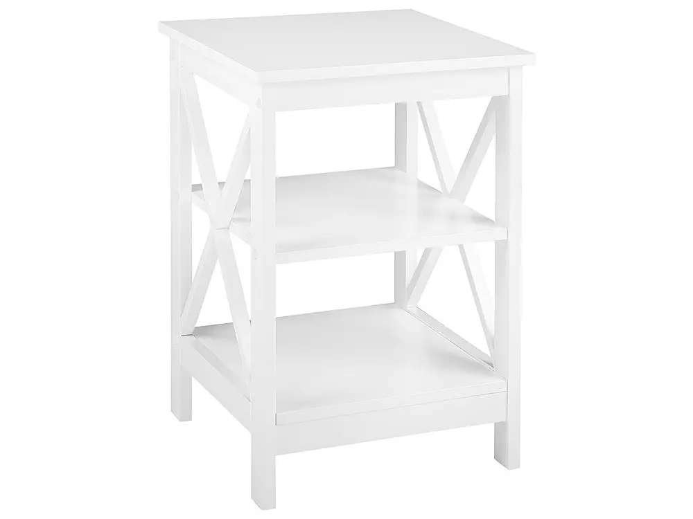Bijzettafel, Minder dan 55 cm, Zo goed als nieuw, Rechthoekig, Ophalen