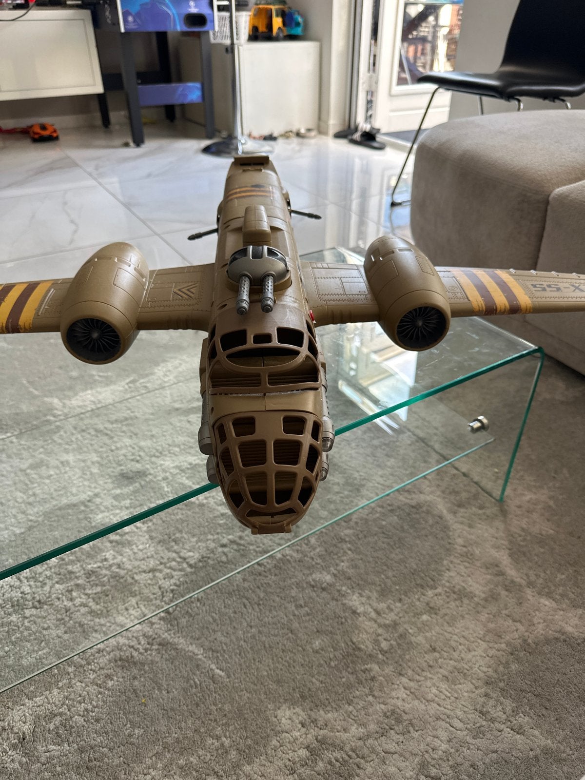 Groot speelgoedvliegtuig - B-25 Mitchell bommenwerper, Ophalen of Verzenden, Gebruikt