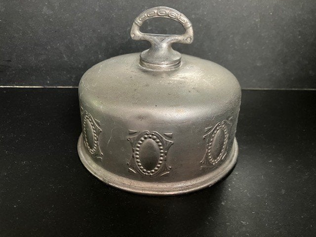 boterkoeler  stolp vintage zilverlook, Ophalen of Verzenden