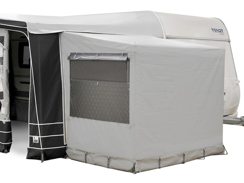 Erker Dorema  voor voortent links model met pees verbinding, Caravans en Kamperen, Ophalen, Tot en met 2