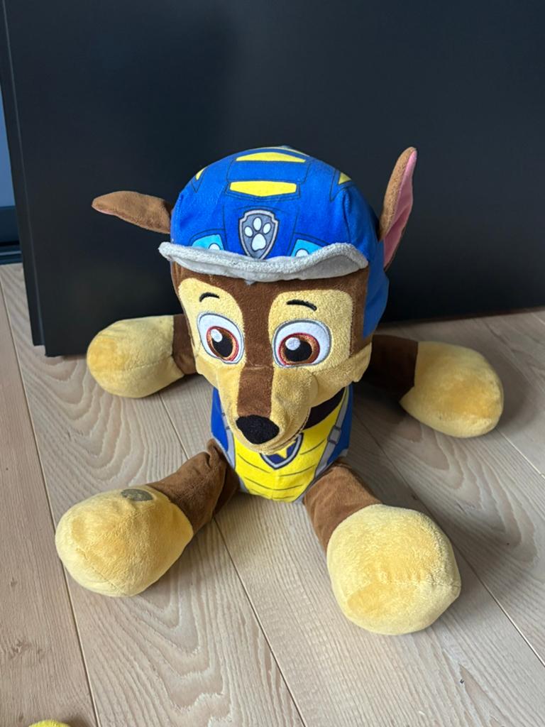 Grote knuffel Chase - Paw Patrol, Gebruikt, Overige merken, Blauw, Middelgroot (20 tot 80 cm)