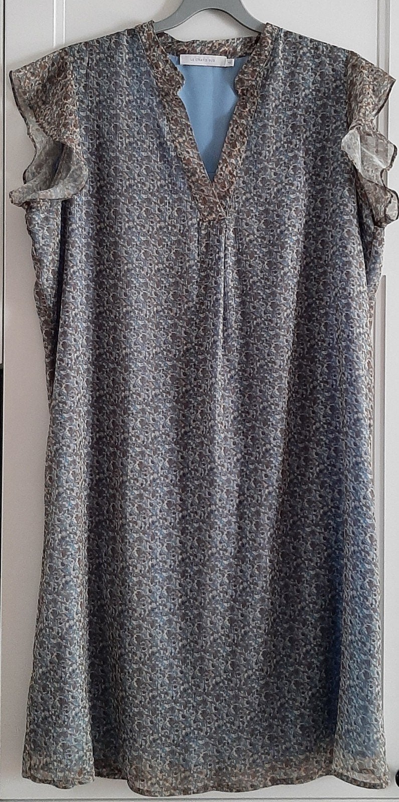 Le Grand Sud - Zomerjurkje, maat 42, Blauw, Maat 42/44 (L), Ophalen of Verzenden, Zo goed als nieuw