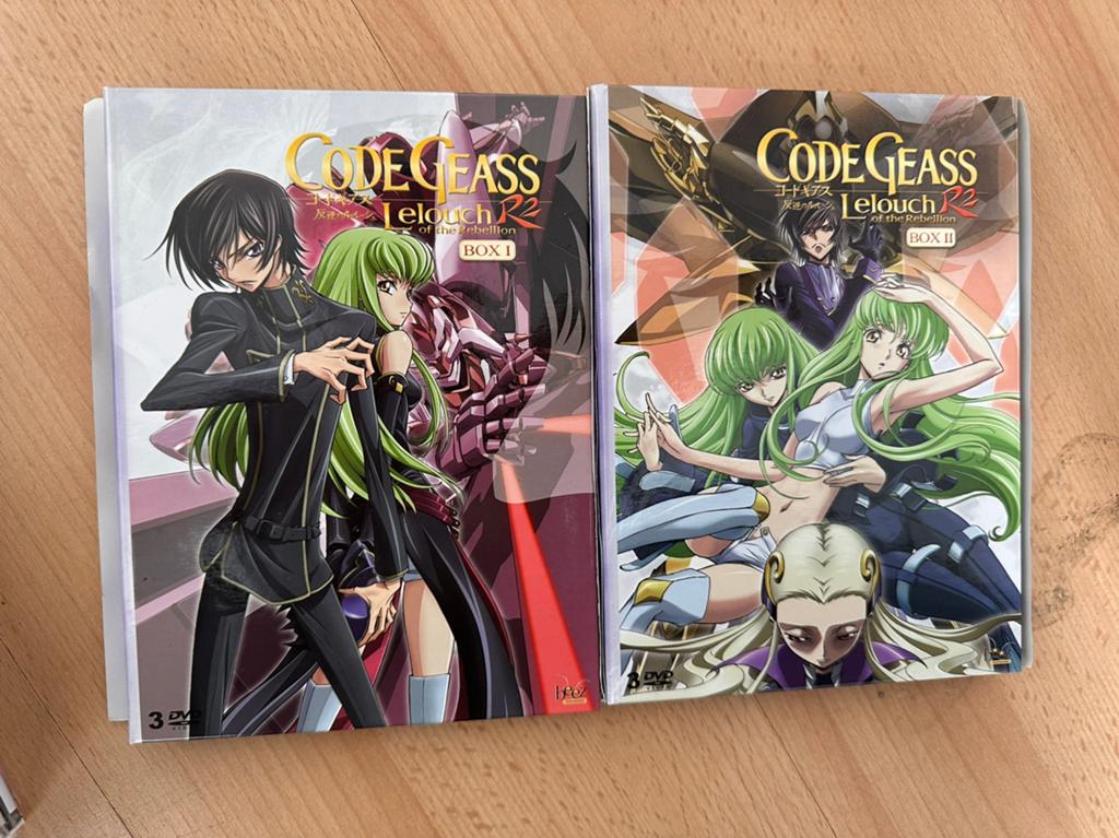 Code geass Season 2 Anime Compleet, Vanaf 12 jaar, Ophalen of Verzenden, Zo goed als nieuw, Anime (Japans)