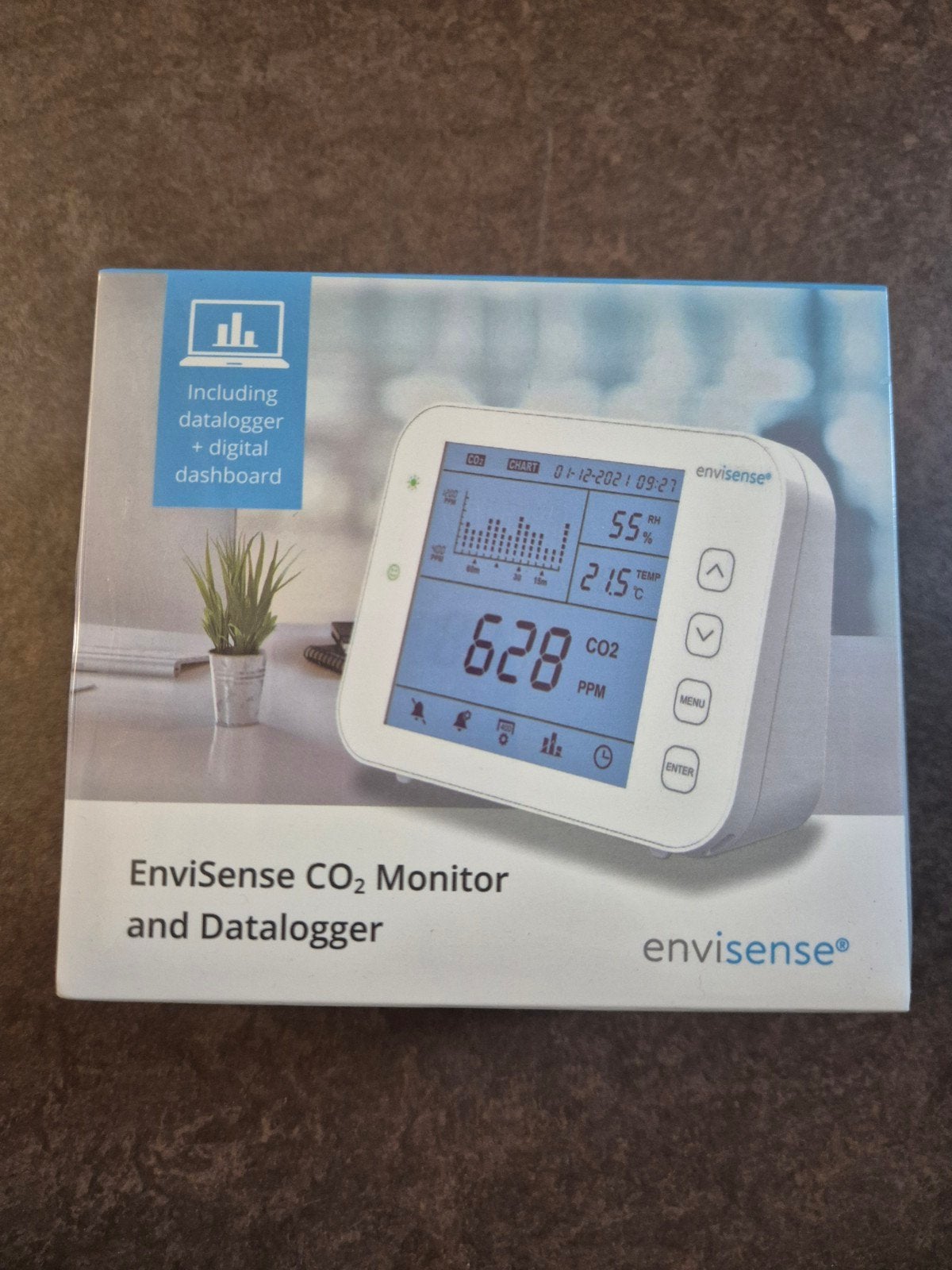 Envisense CO2 monitor, Ophalen of Verzenden, Nieuw