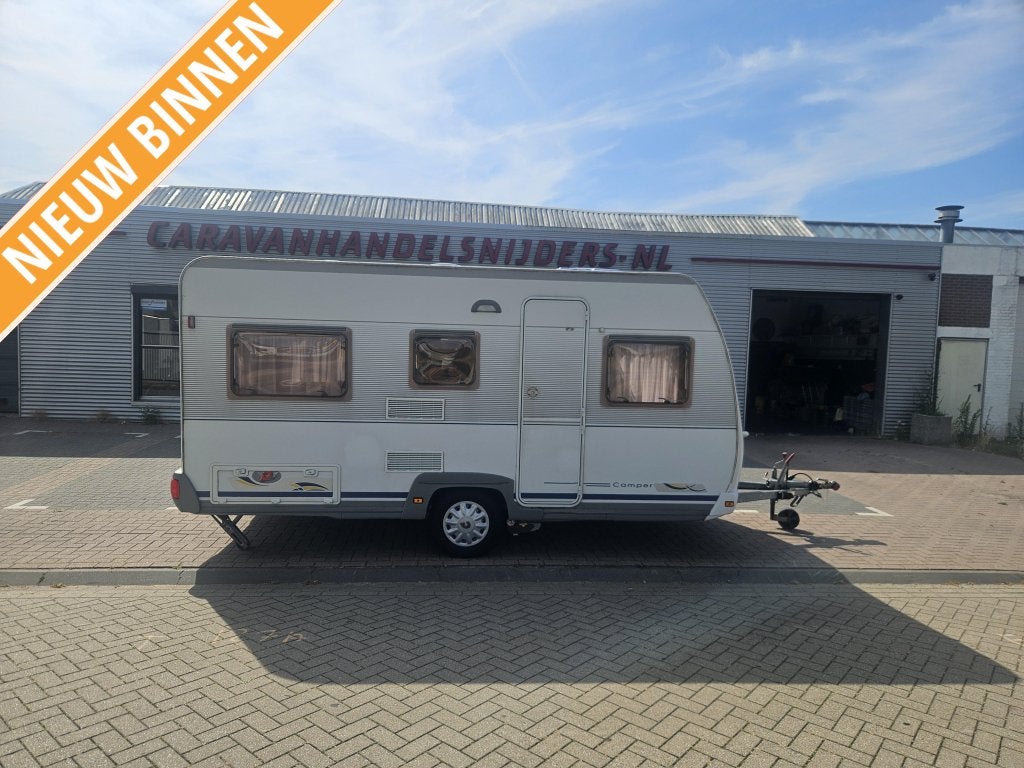 Dethleffs Camper 430 Vol automatische mover!!, Caravans en Kamperen, Caravans, Bedrijf, Treinzit, 750 - 1000 kg, Tot en met 4