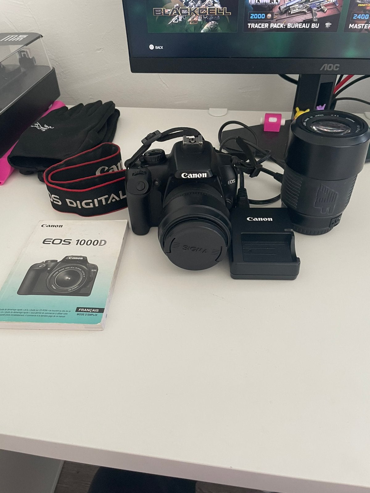 Canon eos 1000d, Verzenden, Canon, 20x of meer, Zo goed als nieuw