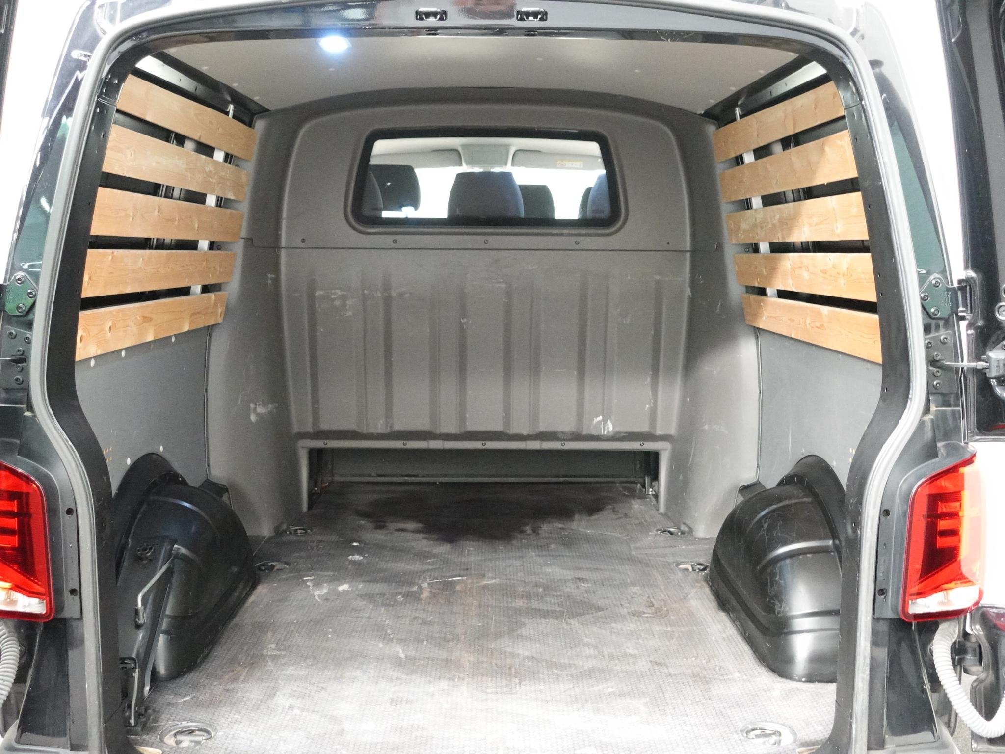 Volkswagen Transporter 2.0 TDI L2H1 Highline Dubbele Cabine, Stof, Gebruikt, 4 cilinders, 150 pk
