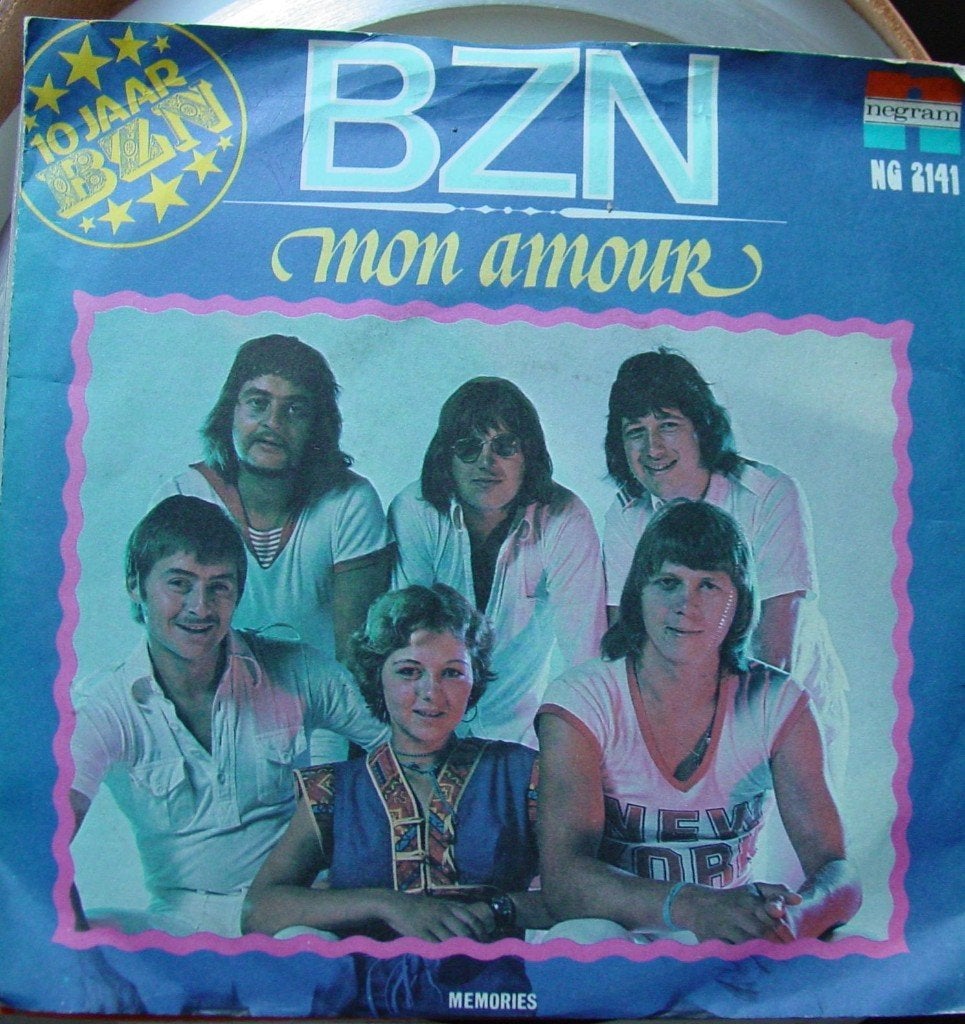 45T 7INCH VINYL SINGLE BZN, Ophalen of Verzenden, Zo goed als nieuw, Pop