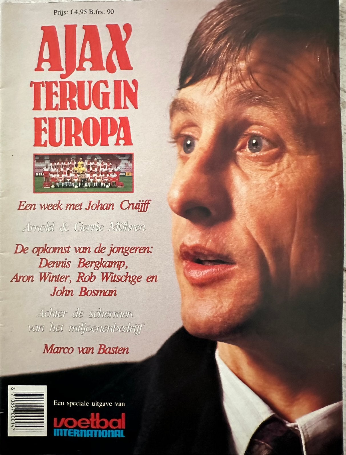 Voetbal International (VI) Special - Ajax terug in Europa, Boeken, Ophalen of Verzenden, Gelezen, Sport en Vrije tijd