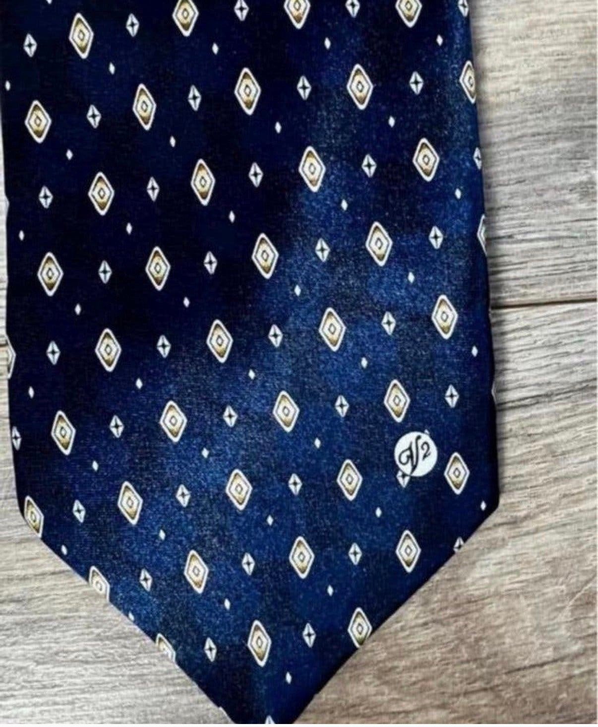 Nieuwe Versace stropdas Classic V2 100 % zijde, Kleding | Heren, Stropdassen, Blauw, Nieuw, Ophalen of Verzenden, Met patroon