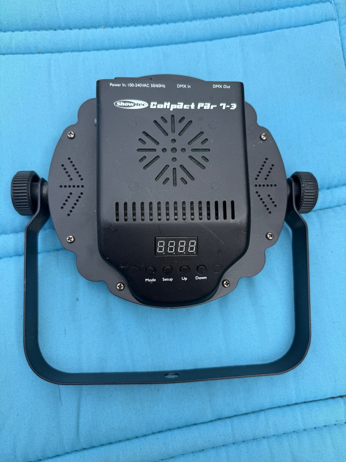 Showtec Compact Par 7-3 LED Par Spot - Zonder kabels, Muziek en Instrumenten, Licht en Laser, Ophalen, Gebruikt, Licht