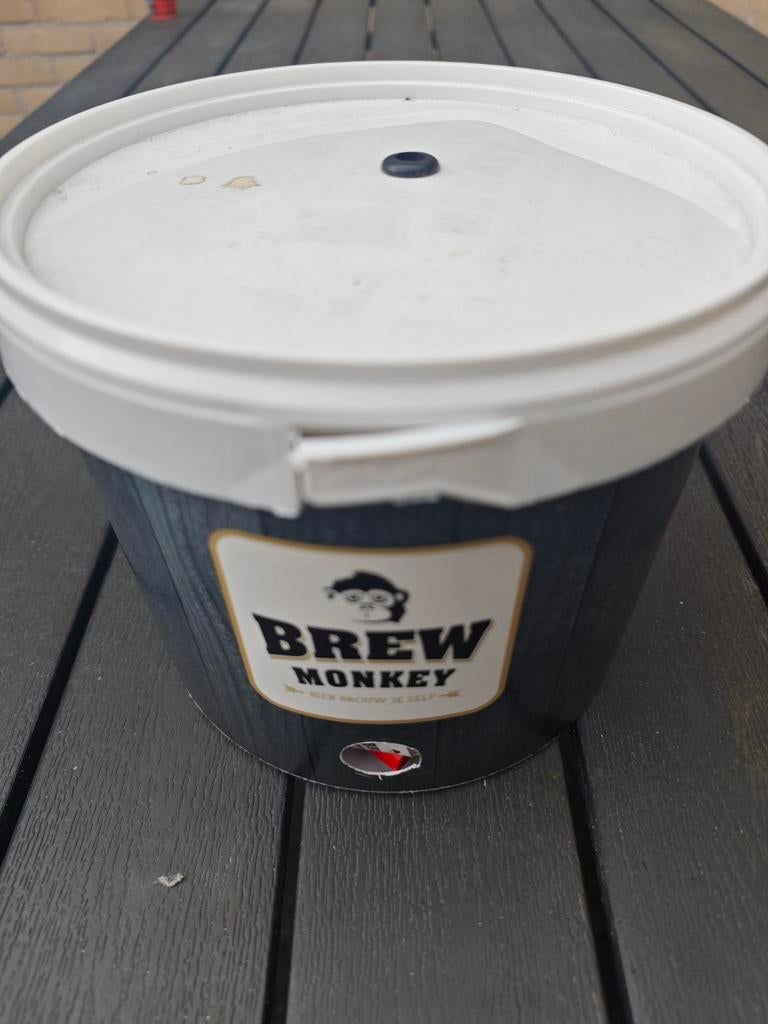 Brew Monkey Bierbrouwpakket Tripel compleet starterspakket, Verzamelen, Biermerken, Flesje(s), Overige merken, Ophalen of Verzenden