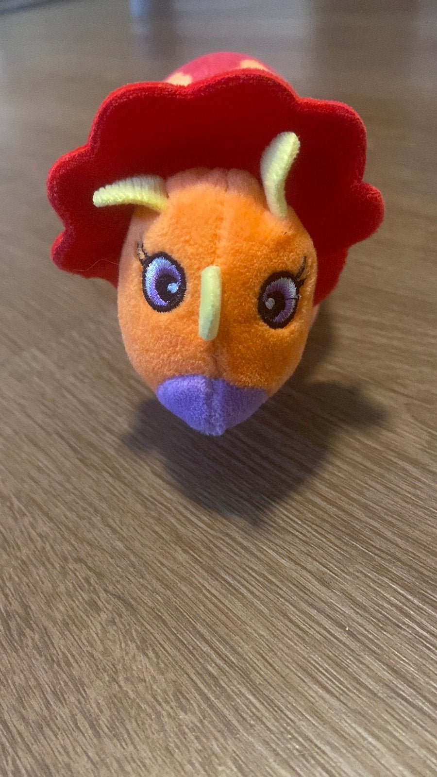 Dino oranje knuffel, Ophalen of Verzenden, Gebruikt, Overige typen