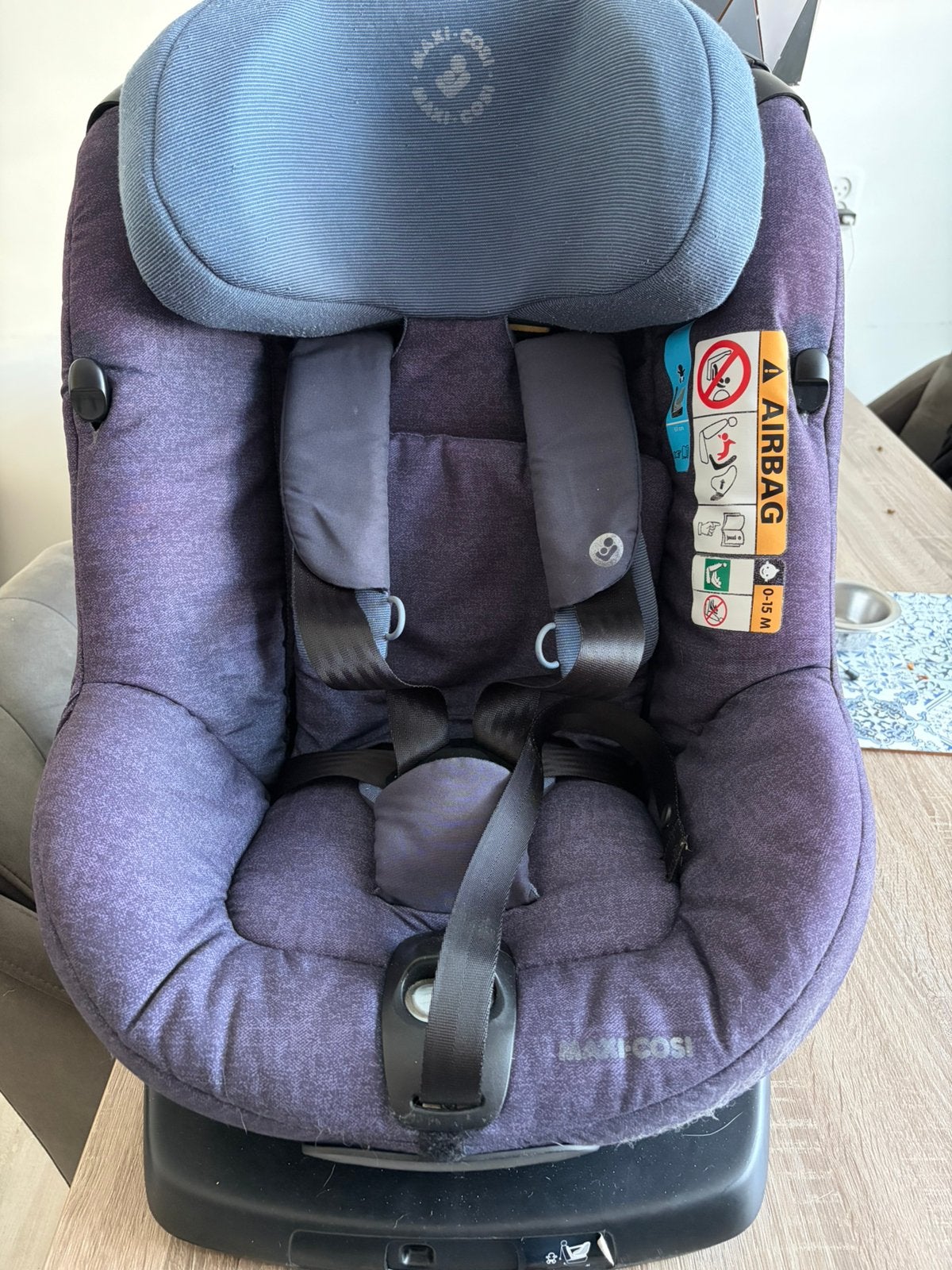 Maxi cosi assisfix met isofix, Ophalen, Gebruikt, 9 t/m 18 kg, Isofix