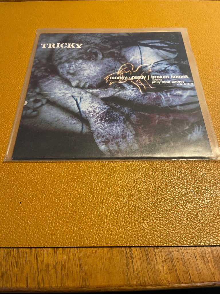 Tricky - Money Greedy / Broken Homes (feat. PJ Harvey), Overige genres, 7 inch, Ophalen of Verzenden, EP