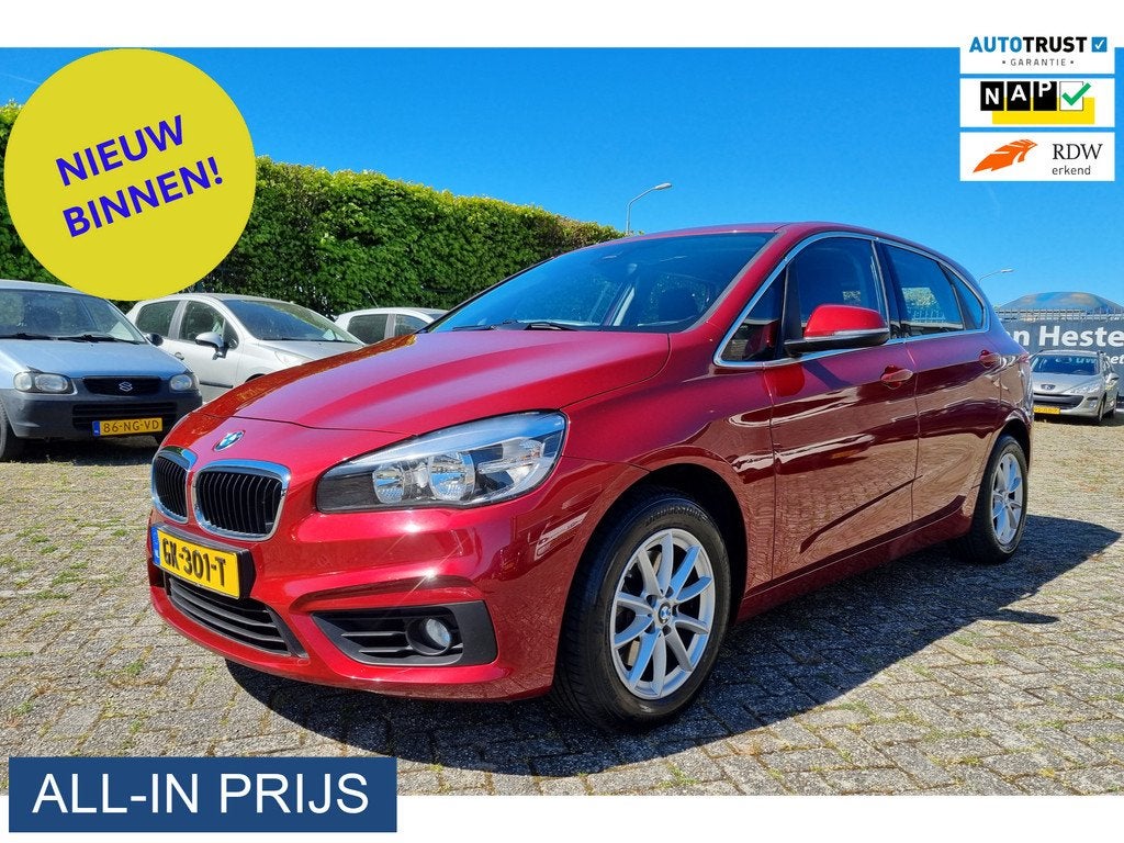 BMW 2 Serie Active Tourer 218i Essential AUTOMAAT MOOI, Gebruikt, Euro 6, Met garantie (alle), Origineel Nederlands