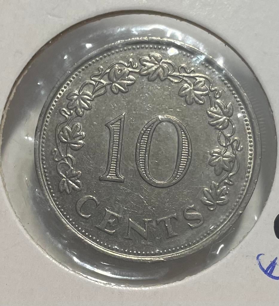 10 cent Malta 1972, Ophalen of Verzenden, Overige landen