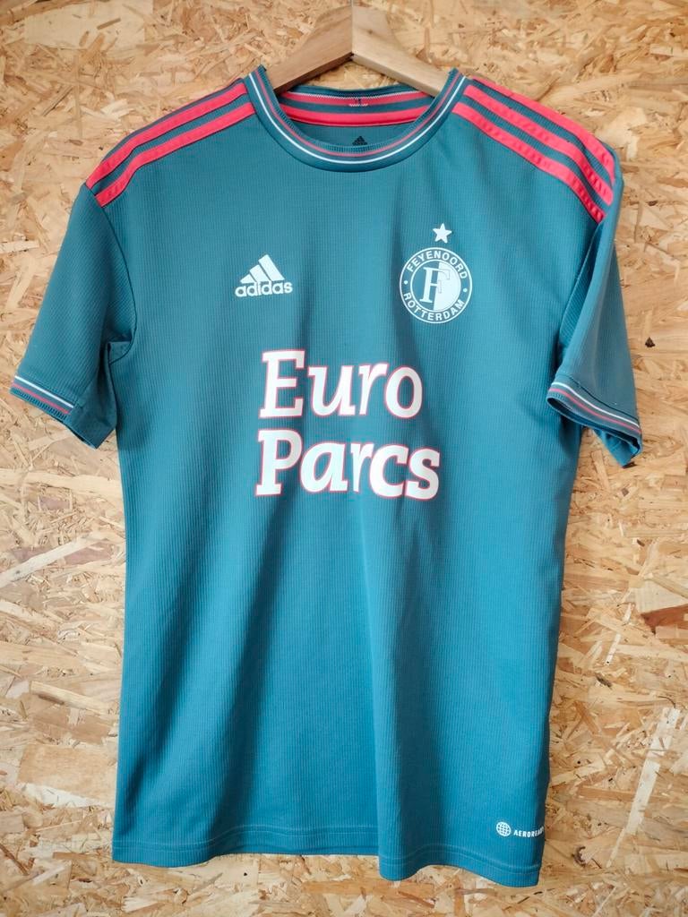Feyenoord Rotterdam 2022/2024 EuroParcs maat M, Maat M, Ophalen of Verzenden, Gebruikt, Shirt