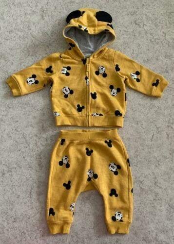 Mickey Mouse Joggingpakje maat 62! Leuke CADEAUTIP!, Kinderen en Baby's, Babykleding | Maat 62, Verzenden, Zo goed als nieuw, Jongetje of Meisje