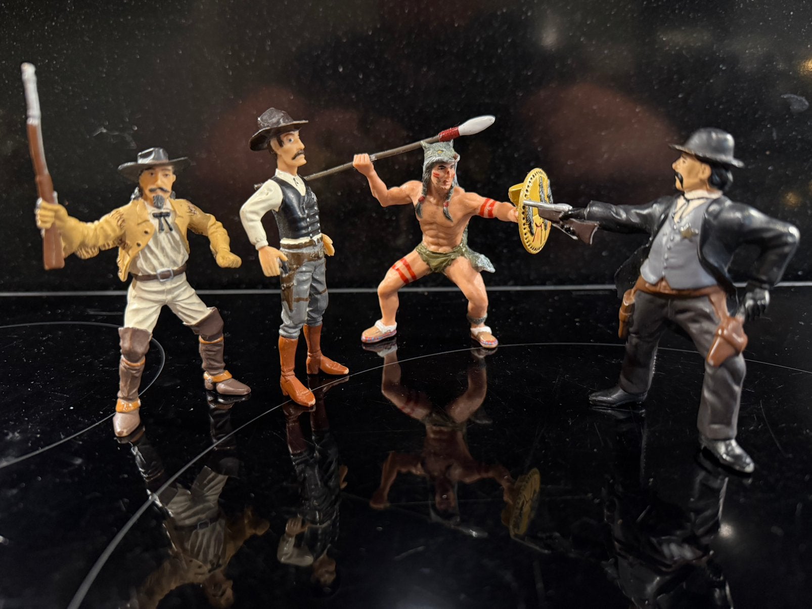 Papo/Plastoy: Indianen vs Cowboys, Ophalen of Verzenden