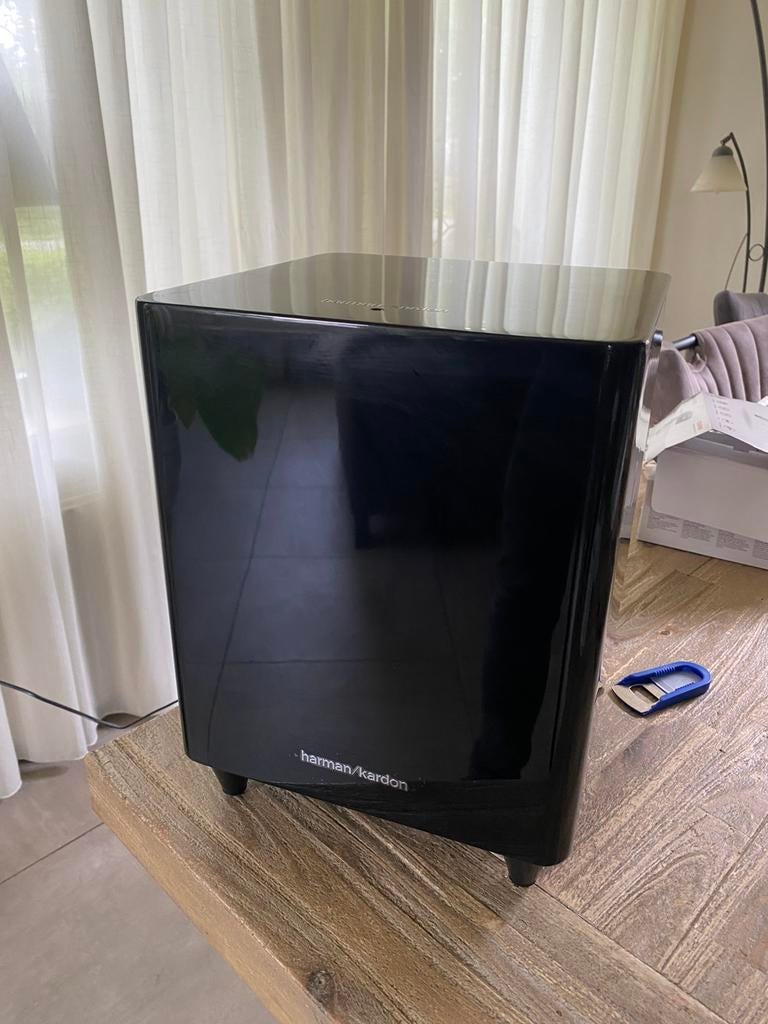 Harman Kardon Sub HKTS210/SUB230 met satellieten, Overige merken, Gebruikt, Subwoofer, Ophalen of Verzenden