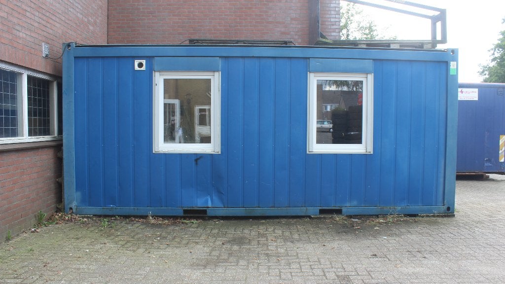 Kantoorunit/opslagunit te koop | 6 x 2,5m (2,5 hoog) | Wezep, Zakelijke goederen, Ophalen, Harmsen Groep BV, Gebruikt@harmsengroep.nl